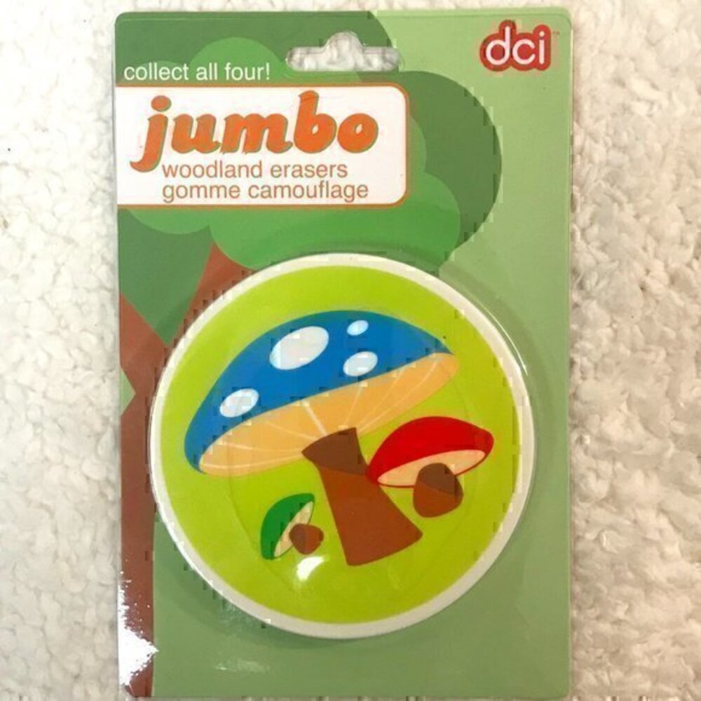 🎉 2/$10 DCI Jumbo "Woodland" Eraser
